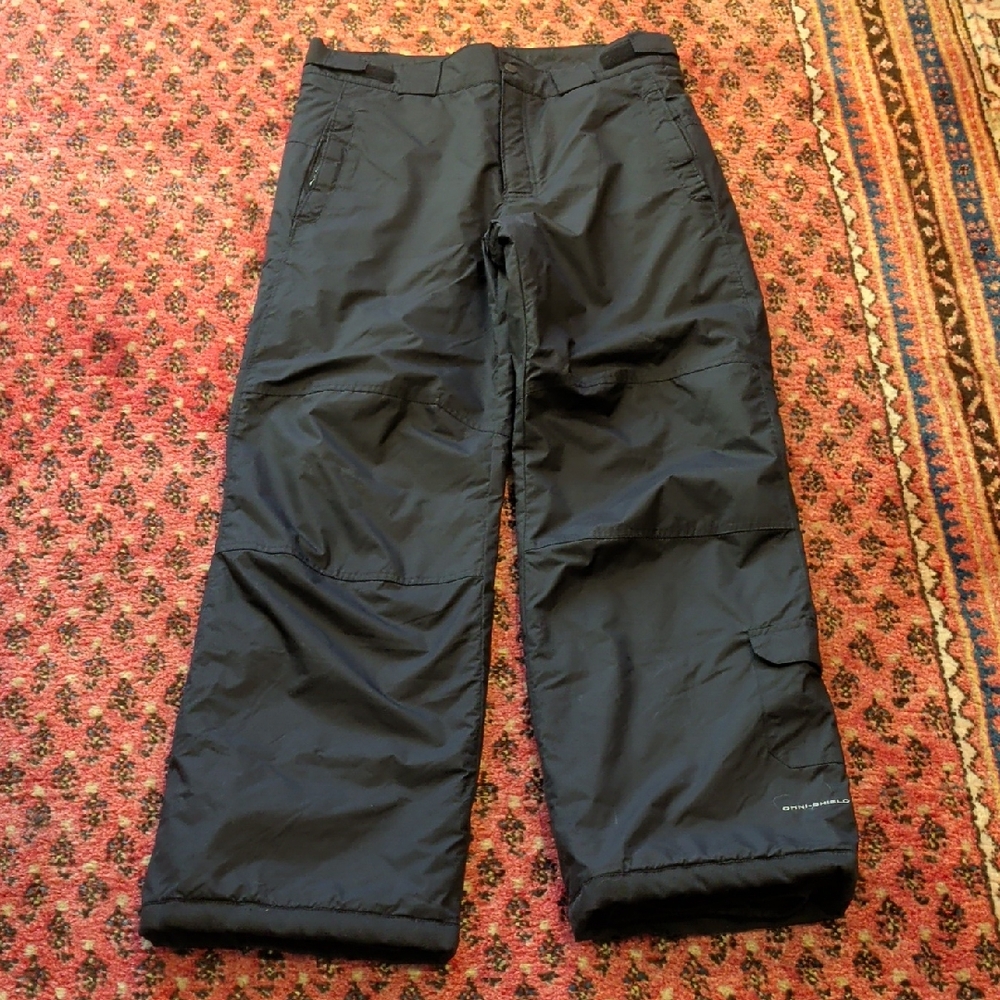 Columbia Youth Black Snow Pants